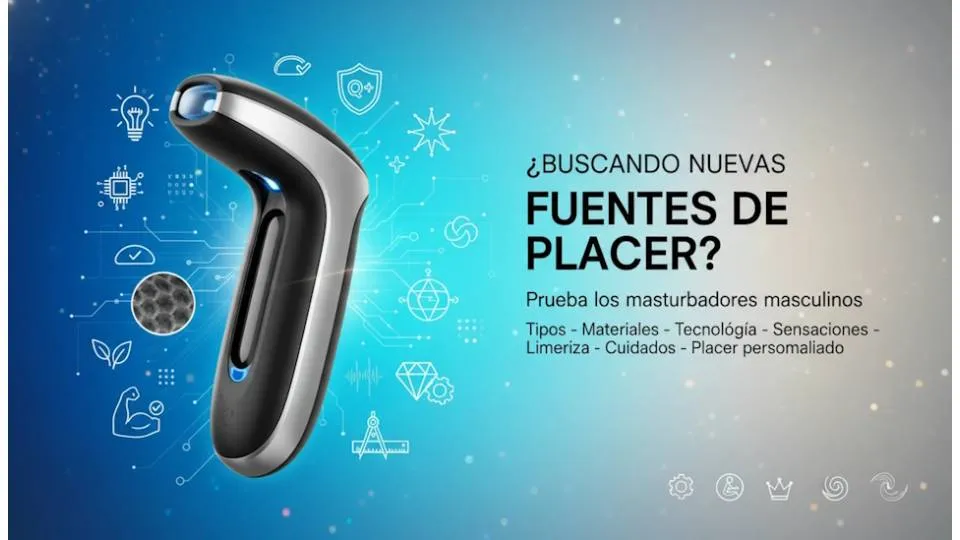 Buscando nuevas fuentes de placer? Prueba los masturbadores masculinos